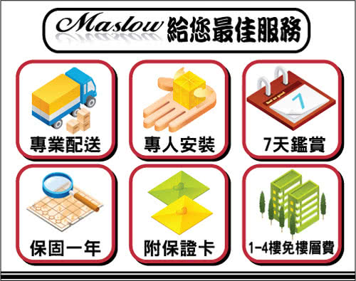 (Maslow-歡喜成家)加大獨立筒床墊+胡桃木掀床組