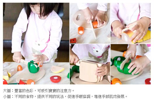 【美國 Melissa & Doug】木製玩食趣 -切食物玩具組