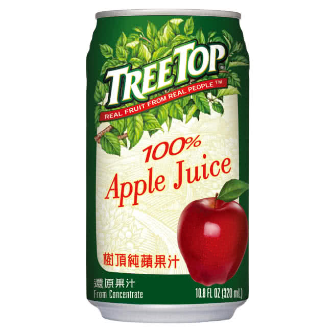 【Tree Top】100%樹頂蘋果汁320ml*6