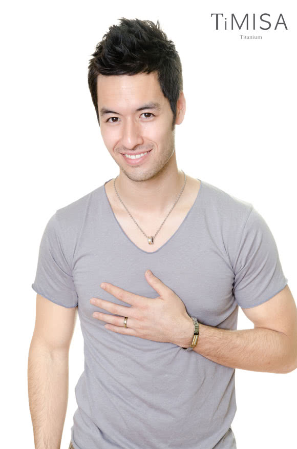 【TiMISA】鎖住愛情 純鈦戒指