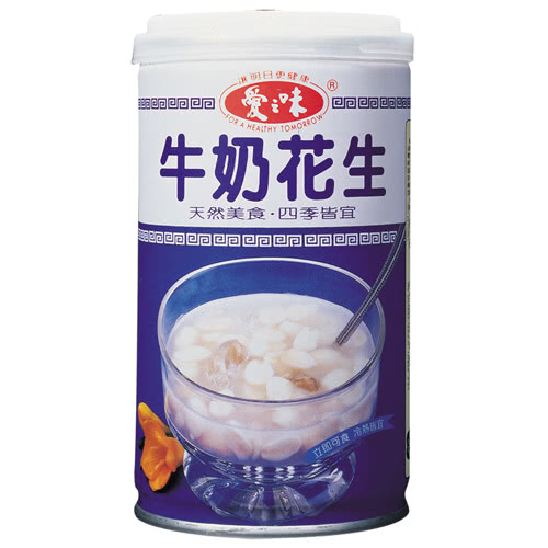 【愛之味】牛奶花生禮盒(340ml*12入)