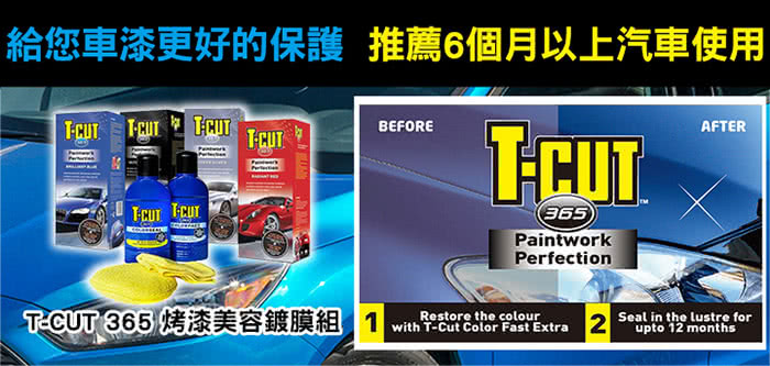 【CarPlan卡派爾】T-CUT Color Fast 色彩刮痕修復蠟