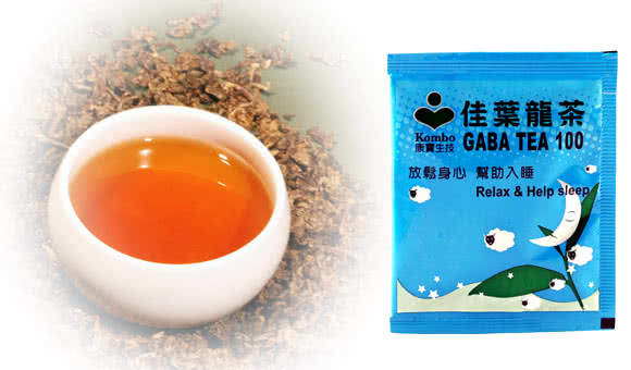 【KOMBO】GABA TEA 100 佳葉龍茶(20入隨身包X2盒組)