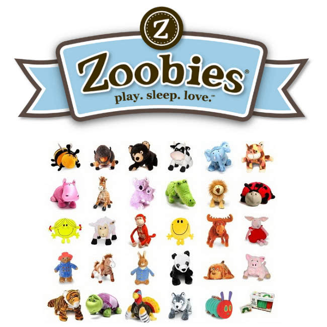 【Zoobies】毛毯寵物玩偶(多種樣式可選)