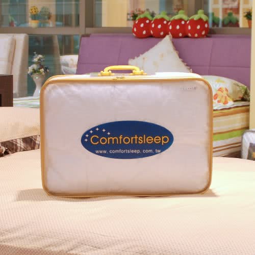 【Comfortsleep】5x6.2尺雙人100%純棉床包式保潔墊(防蹣抗菌保潔墊 高度32cm)