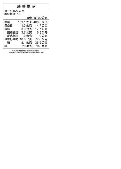 【廣吉】深焙 藍山炭燒咖啡(15包*22g)