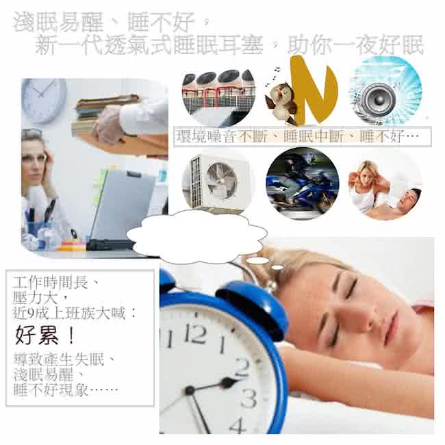 【DaCore】新一代透氣式睡眠耳塞(一夜好眠)