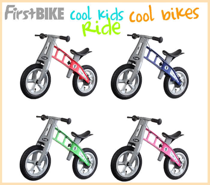 【FirstBike】德國高品質設計 寓教於樂-兒童滑步車/學步車(火箭紅)