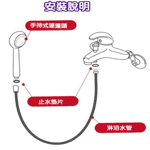 【樂生活】五功能SPA黑晶鑽蓮蓬頭(3入組)