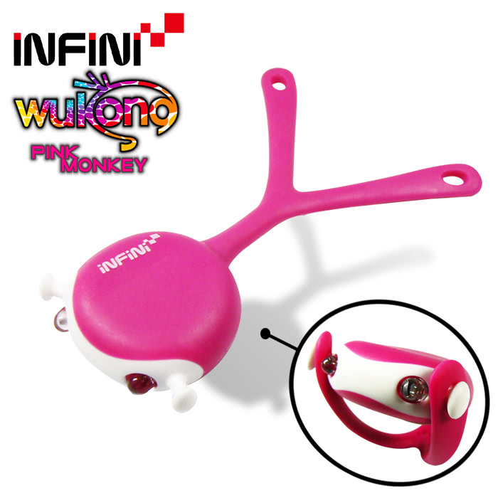 【INFINI】WUKONG MONKEY 自車多功能LED燈具203w(紅光桃色)