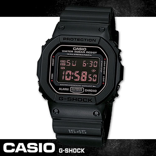 【CASIO 卡西歐 G-SHOCK 系列】當兵首選_軍事風格運動電子錶(DW-5600MS)