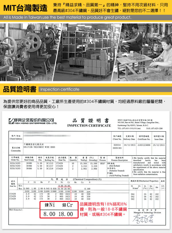 【生活采家】台灣製304不鏽鋼廚房蒸架3件組(#27149)