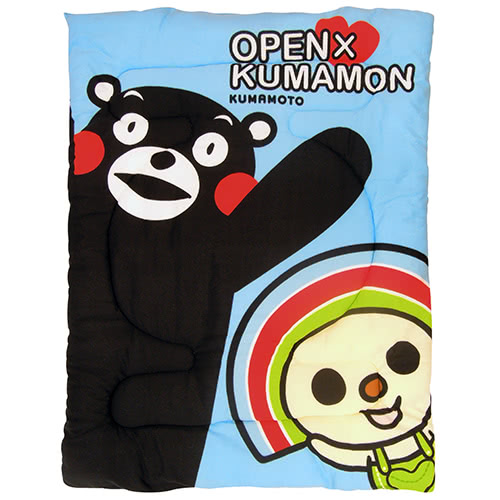 【享夢城堡】OPEN x KUMAMON熊本熊(毯被)