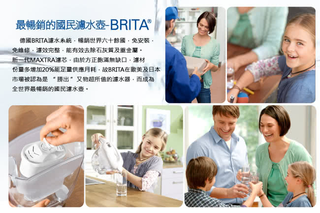 【德國BRITA】On Line A1000長效型濾芯(一入)