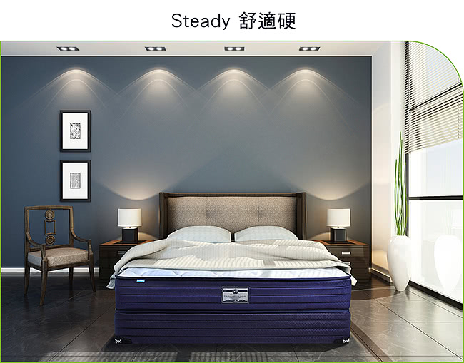 【bodipad 寶倍得】Steady 舒適硬 連結式-單人