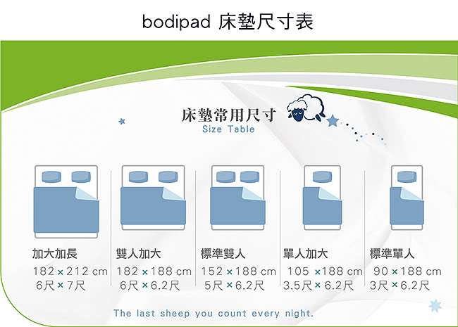 【bodipad 寶倍得】Steady 舒適硬 連結式-單人