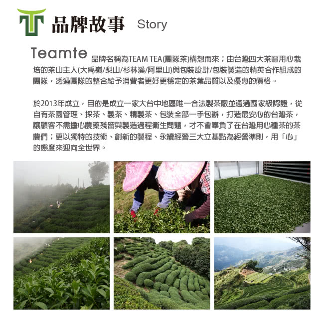【TEAMTE】阿里山焙香烏龍茶(150g/真空包裝)