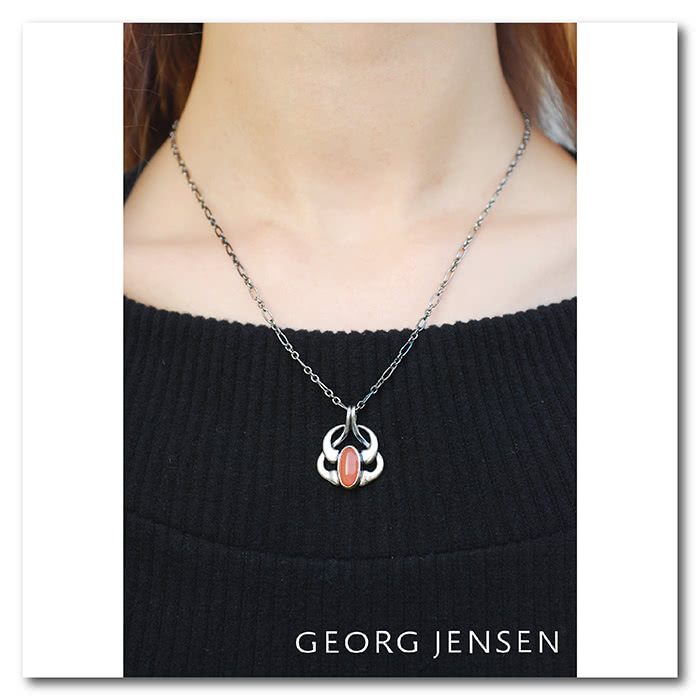 【Georg Jensen】2006年度月光石項鍊