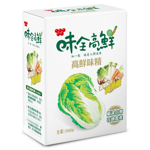 【味全】高鮮味精(500g/盒)