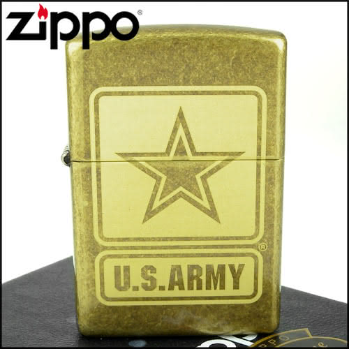 【ZIPPO】美系-U.S. Army-美國陸軍LOGO雷射雕刻打火機