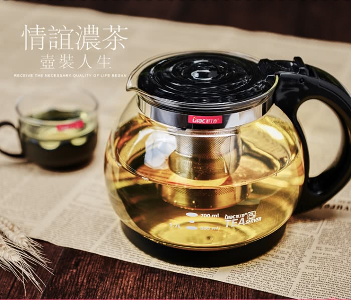 【kiyodoy紫丁香】12人份1700mlX2入 沖泡壺/咖啡壺+贈泡茶杯4入(隨機出貨)