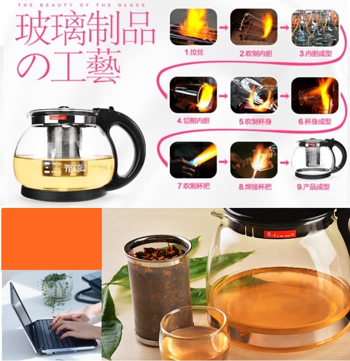 【kiyodoy紫丁香】12人份1700mlX2入 沖泡壺/咖啡壺+贈泡茶杯4入(隨機出貨)