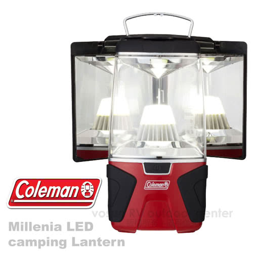 【美國 Coleman】經典限量 千禧年LED反射板露營燈_1000流明 可當主燈桌燈(CM-22276)