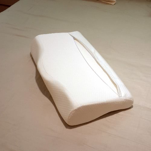 【Comfortsleep】3D親水性記憶膠棉人體工學枕頭1入(送枕頭保潔墊)