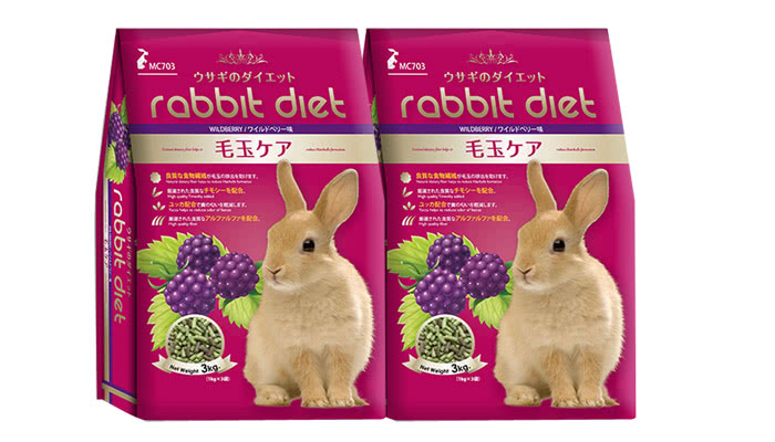 【Rabbit Diet】愛兔窈窕美味餐-MC703 高纖野莓3kg(2包)