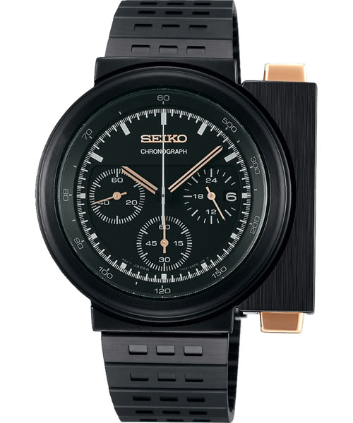 【SEIKO】X GIUGIARO 限量科幻計時碼錶-黑(7T12-0BR0SD  SCED043J)