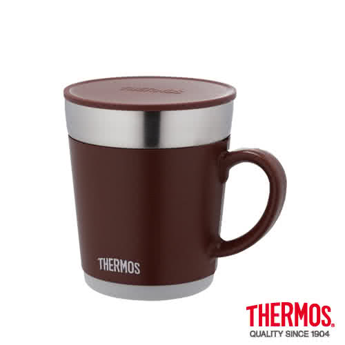 【THERMOS 膳魔師】不鏽鋼真空保溫杯0.35L(JDC-350)