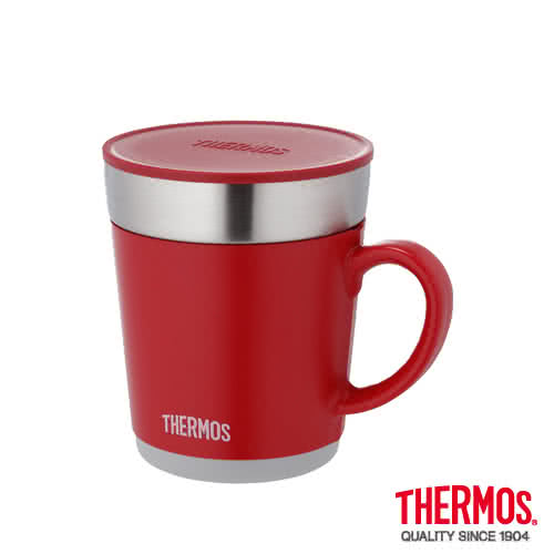 【THERMOS 膳魔師】不鏽鋼真空保溫杯0.35L(JDC-350)