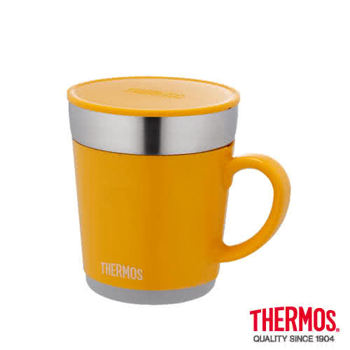 【THERMOS 膳魔師】不鏽鋼真空保溫杯0.35L(JDC-350)