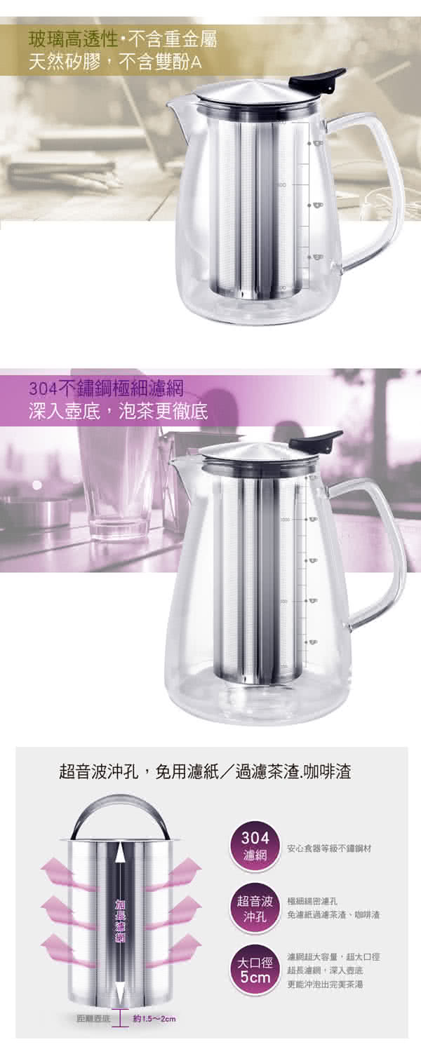 【仙德曼 SADOMAIN】直火花茶壺－800ML