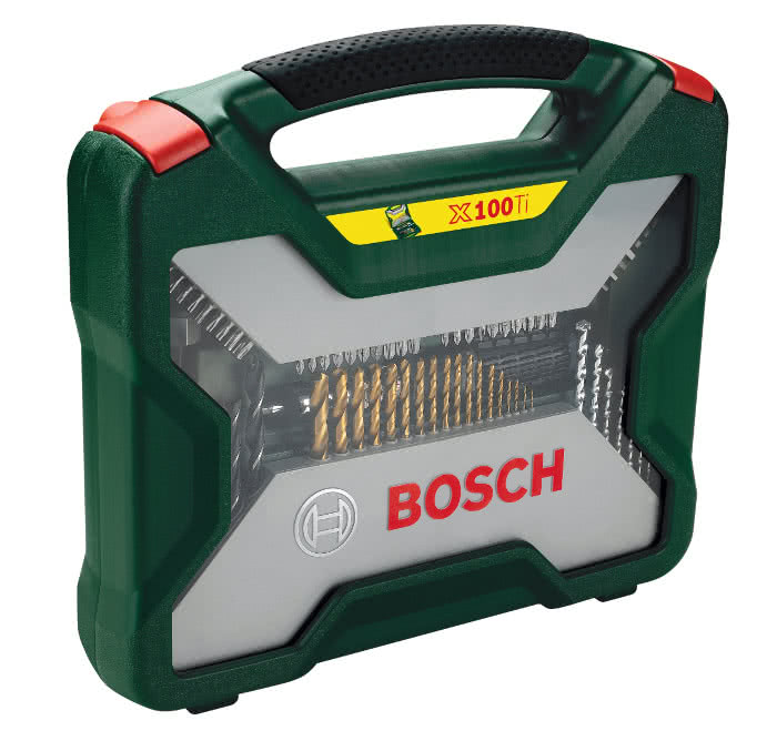 【BOSCH】100pcs X-line鍍鈦套裝