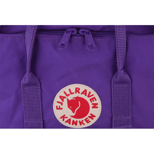 【Fjallraven】瑞典北極狐 Kanken Mine瑞典後背包/空肯包/方型後背包(迷你/深紫色)