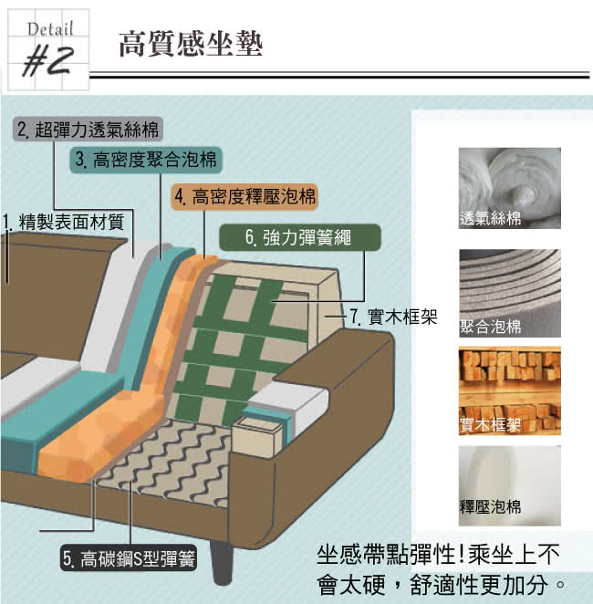 【綠活居】曼瑟薩  機能性皮革三人座沙發