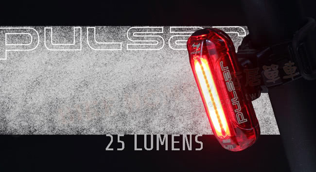 【MOON】PULSAR 紅光LED警示燈5段模式後燈