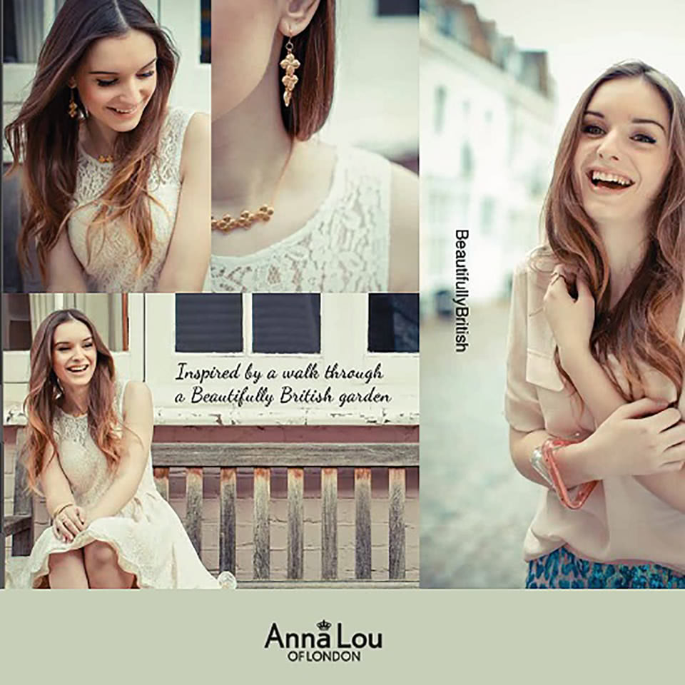 【Anna Lou Of London】倫敦品牌 P Q 個性字母項鍊 玫瑰金(絕版品 售完不補)