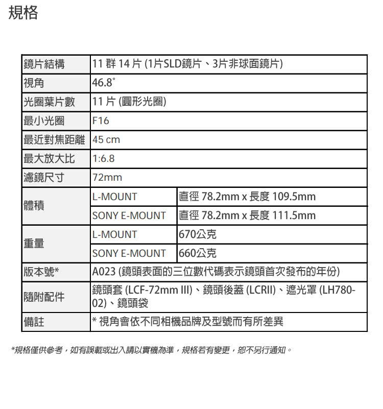 SIGMA適馬 50mm F/1.4 DG DN - 詳情9