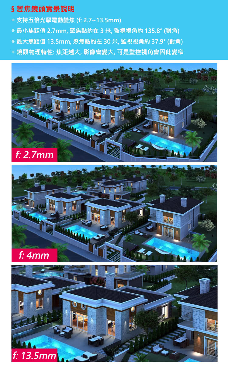 iSecure 3MP 子彈型 - 詳情2