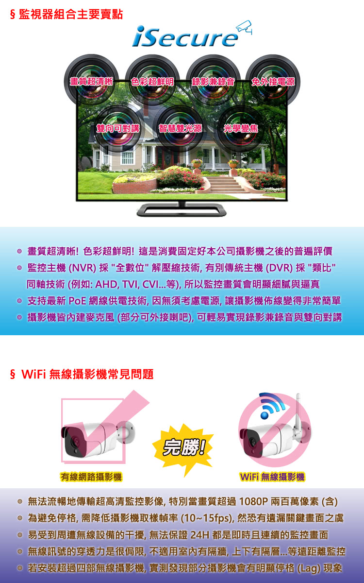 iSecure 3MP 子彈型 - 詳情4