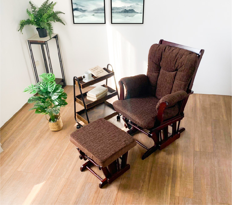 JUSTBUY 經典單人沙發實木搖椅-SS0022(一般地區 JUSTBUY 經典單人沙發實木搖椅-SS0022(一般地區