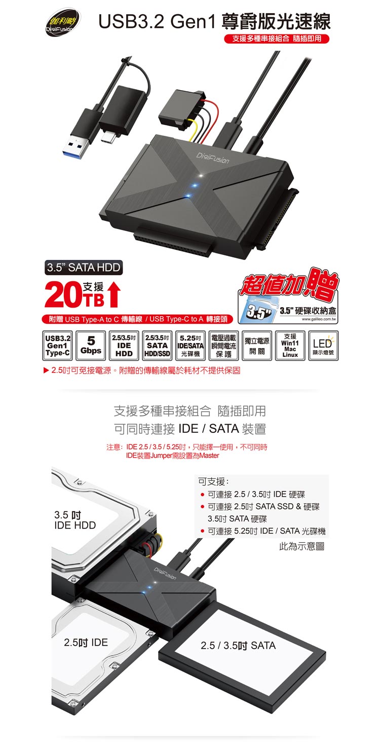 伽利略 USB3.2 Gen1 尊爵版光速線好評推薦 伽利略 USB3.2 Gen1 尊爵版光速線好評推薦