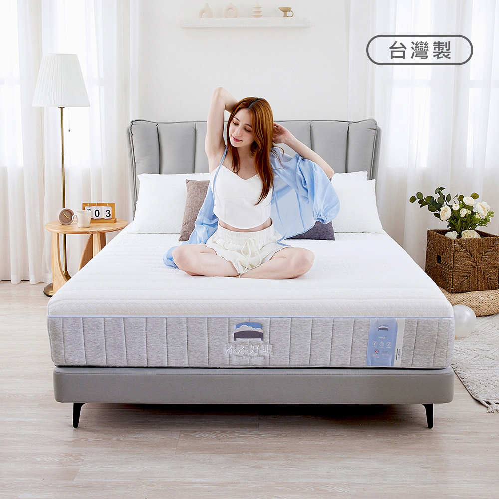 時尚屋 涼涼眠6尺涼感五段式獨立筒床墊BD11-25-6(免 時尚屋 涼涼眠6尺涼感五段式獨立筒床墊BD11-25-6(免