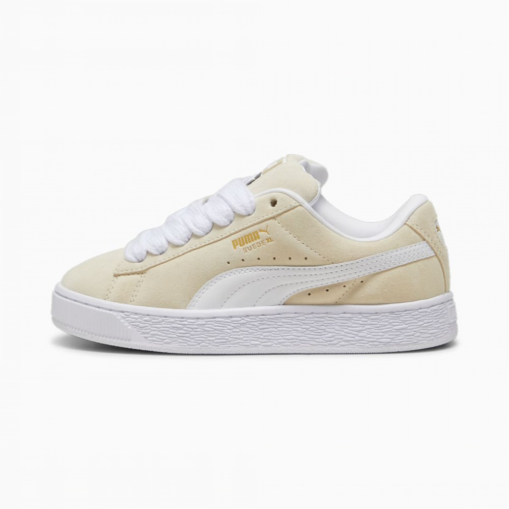 PUMA 休閒鞋 女鞋 運動鞋 Suede XL 米白 39 PUMA 休閒鞋 女鞋 運動鞋 Suede XL 米白 39