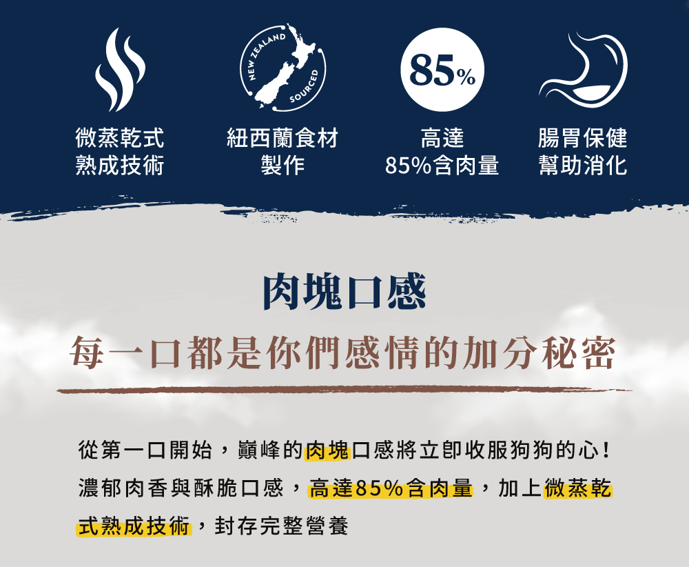 ZIWI 巔峰 微蒸鮮肉狗糧 800g 三口味各一(狗飼料 ZIWI 巔峰 微蒸鮮肉狗糧 800g 三口味各一(狗飼料