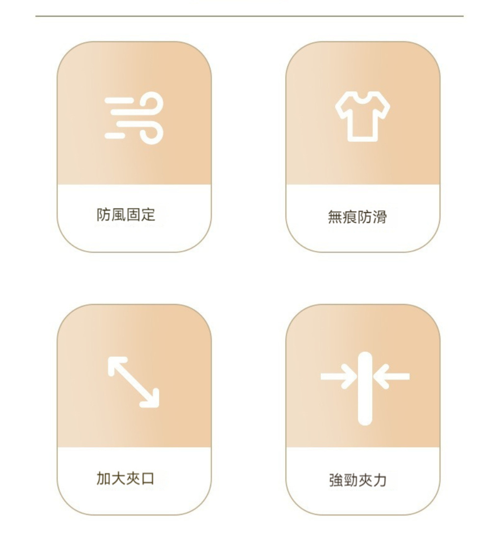 茉家 強勁夾力大開口防風晾曬夾-3組(3入/組)品牌優惠 茉家 強勁夾力大開口防風晾曬夾-3組(3入/組)品牌優惠