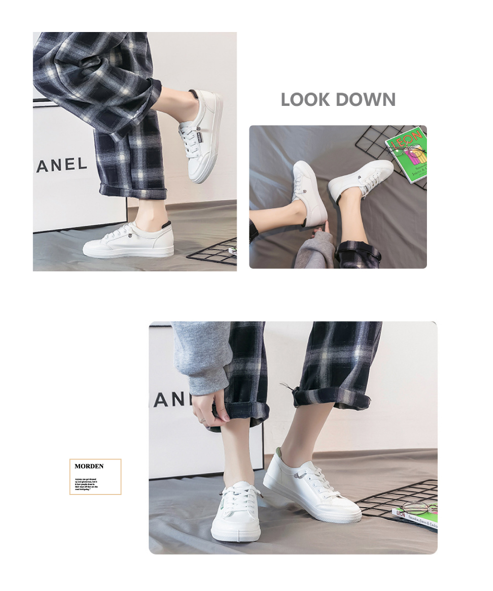 J&H collection 透氣低筒皮面/網面小白鞋 休閒 J&H collection 透氣低筒皮面/網面小白鞋 休閒