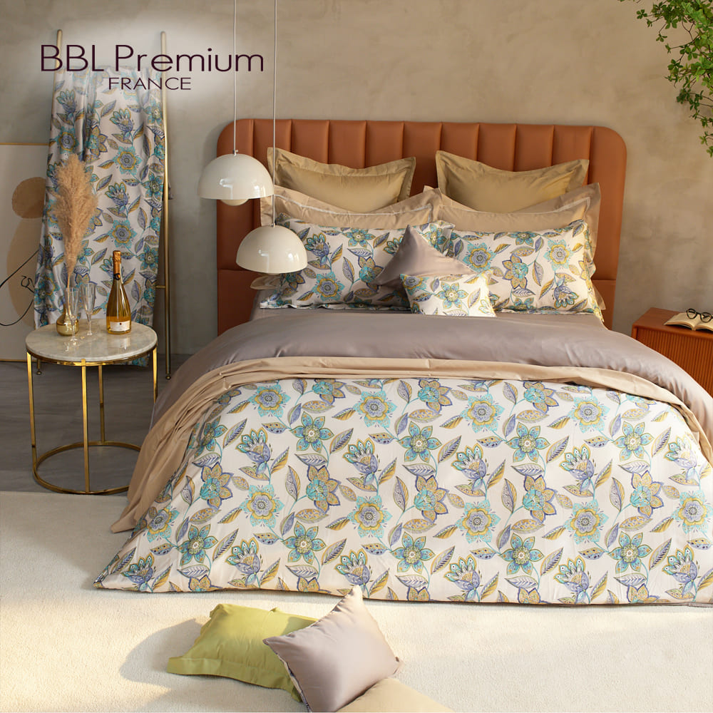 BBL Premium 100%天絲印花兩用被床包組-曼菲斯 BBL Premium 100%天絲印花兩用被床包組-曼菲斯